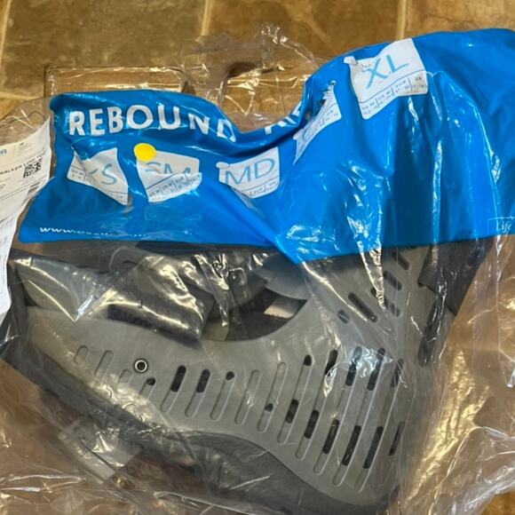 Ossur Rebound Airwalker Low Top Foot Brace Size Small Gray Flex Edge Universal - Picture 1 of 6